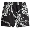 Image de Superdry pour homme. M3010232A Maillot de bain hawaïen recyclé noir (M), Beachwear, Polister recyclé, Durable