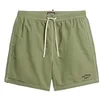 Image de Superdry Short de bain vintage pour homme en ripstop recyclé, 43 cm, vert olive, kaki, S