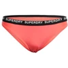 Image de Superdry pour femme. W3010386A Bas de bikini stretch rose classique (XL), Beachwear, Polister recyclé, Durable