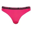 Image de Superdry Culotte de bikini élastique raffinée pour femme, Logan Pink, L