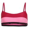 Image de Superdry pour femme. W3010396A Haut de bikini bralette extensible rose (XL), Beachwear, Polister recyclé, Durable