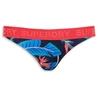 Image de Superdry pour femme. W3010401A Bas de bikini Classics marine (XS), Noir, Beachwear, Polister recyclé, Durable