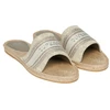 Image de Superdry pour femme. WF310223A Espadrilles en toile grise (38), Tissu, Plat, Aucun, Casuel