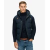 Image de Superdry pour homme. M5011708A Gilet polaire Everest marine (M), Casuel, Polyester