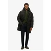 Image de Superdry pour homme. M5011917A Sports Hooded Quilted Jacket noir (XXL), Casuel, Polister recyclé