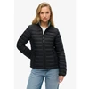 Image de Superdry pour femme. W5011835A Veste matelassée Fuji Lite (L), Noir, Casuel, Nylon