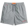 Image de Superdry Homme Short De Bain AOP 16, Black/White, M