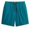 Image de Superdry Short de bain brodé de qualité supérieure pour homme, vert forêt, M
