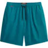 Image de Superdry pour homme. M3010246A Maillot de bain brodé vert de première qualité (L), Beachwear, Polister recyclé, Durable