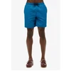 Image de Superdry pour homme. M3010246A Maillot de bain premium brodé 43,2 cm bleu (S), Beachwear, Polister recyclé, Durable