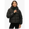 Image de Superdry pour femme. W5011996A Sports Puffer Coat noir (M), Casuel, Polyester