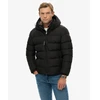 Image de Superdry pour homme. M5011905A Doudoune noire (XXL), Casuel, Polister recyclé
