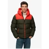 Image de Superdry pour homme. M5012281A Veste polaire colorée grise (L), Casuel, Vert, Polyester