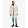 Image de Superdry pour femme. W5011982A Veste City Mid blanc cassé (M), Casuel, Polyester
