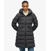 Image de Superdry pour femme. W5011982A Veste City Mid gris foncé (XL), Casuel, Polyester