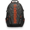 Image de Superdry pour femme. W9110425A Sac à dos Tarp AOP noir (OSFA), Casuel, Polyester