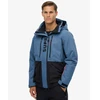 Image de Superdry pour homme. MS110191A Veste Ultimate Freestyle bleue (S), Casuel, Sport, Polyester, Neige, De plein air