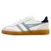 Image de Gola Viper Baskets Blanches en Cuir pour Femmes - EUR 38