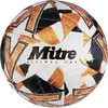 Image de Mitre Ultimax Pro Ballon de Football Professionnel | Construction Hyperseal, Blanc/Or/Noir, 5, 68-71 cm