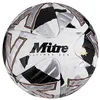 Image de Mitre Ultimax Evo Ballon de Football Professionnel | Technologie réactive hyperfoam, Blanc/Argenté, 5, 68-71 cm