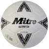 Image de MITRE - Ballon de Foot ULTI Futsal (Taille 4) (Blanc/Noir/Argenté)