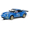 Image de Scalextric Hornby Hobbies Ltd C4398 Porsche 911 Carrera RSR 3,0-Wallys Jeans Slot-Cars USA, Classic GT, Bleu, Échelle 1:32