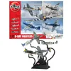 Image de Maquettes d'avions AIRFIX - - Kit de construction miniature A50192 Chasseurs du Débarquement, maquette d'avion en plastique à l'échelle 1-72 pour adultes - Cadeau pour les passionnés d'aviation,