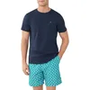 Image de Hackett London Heritage Number Tee Short Homme Vert (Vert Pop) XL