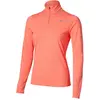 Image de Mizuno T-shirt à Manches Longues Avec Demi-zip Core Impulse