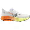 Image de Mizuno Wave Ultima 17 Chaussures de course pour homme, Blanc, noir, lave, orange, 46.5 EU