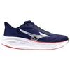 Image de Mizuno Neo Cosmo 2 Chaussures de course en maille respirante, semelle en caoutchouc, semelle intermédiaire Enerzy, neutre, pour homme, Beacon Blue Silver Tomato Puree, 44 EU