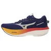 Image de Mizuno Wave Rider 30 J1GM262054 Beacon Blue Dark Slate Ambrosia Chaussures de course pour homme, Beacon Blue Dark Slate Ambrosi, 47 EU