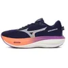 Image de Mizuno Wave Rider 30 J1GM262074 Chaussures de course pour femme Rhodonite/blanc/Fircecracker, Rhodonite White Fircecracker, 38.5 EU