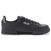 Image de Fred Perry pour homme. B1315-220 Baskets en cuir B722 noir (45), Plat, Lacets, Casuel
