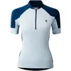 Image de Dare2b Femme Womens Flutter Jersey Shirts Maillot De Cyclisme, Bleu, 48 EU