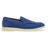 Image de Hackett London pour homme. HMS200109 Martin Plain Leather Loafers blue (44), Bleu, Plat, Cuir, Aucun, Casuel, Classique