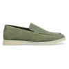 Image de Hackett London pour homme. HMS200109 Martin Plain Leather Loafers green (43), Cuir, Plat, Aucun, Casuel, Vert