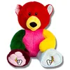 Image de Mood Bears| Ours en Peluche (Espoir) | Ours en Peluche Parfait pour Tout Public | Cadeau Parfait | Ours en Peluche pour Filles et garçons | Ours en Peluche au Jouet câlin, Multicolor