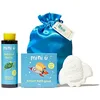 Image de Mini U Raspberry Rocket Coffret cadeau   Bain moussant et bombe de bain pétillante   Beurre de karité   Jouets de bain amusants pour le bain   Végétalien sans cruauté envers les animaux   * primé *