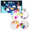Image de Mini U Bombe de bain   Nuage arc-en-ciel, fusée, lune et étoile   Beurre de karité hydratant   Jouets de bain amusants pour le bain   Excellent cadeau de Noël   Fabriqué pour les mamans