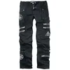 Image de Heartless Pantalon Jaxon Homme Pantalon en Toile Noir W34L32