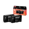 Image de Hähnel - HL-E6n Canon Type Twin Pack - Accessoires pour appareils Photo - Deux Batteries Li-ION