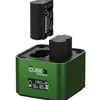 Image de Chargeur double Hähnel ProCube3 pour batterie Fujifilm NP-W126/S et NP-W235 Vert en occasion ou reconditionné