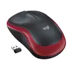 Image de Souris - Sans fil - Logitech - M185 - Rouge - Ambidextre