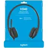 Image de Logitech Casque stéréo sw, Retail H340 USB