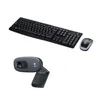 Image de Ensemble Clavier Souris - Sans fil - Logitech - MK270 - AZERTY - Noir