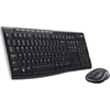 Image de Logitech Ensemble clavier/souris USB, sans fil, 1000 dpi MK270 noir