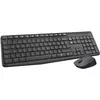 Image de Logitech - Clavier + Souris  Mk235 Sans Fil Silencieux