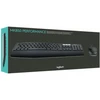 Image de Logitech Ensemble clavier/souris USB sans fil, 1000 dpi MK850 noir