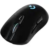 Image de Logitech Souris de jeu sans fil G703 LIGHTSPEED, capteur HERO 25K, 25 600 DPI, RGB, poids réglables, 6 boutons programmables, autonomie prolongée, compatible PowerPlay, PC/Mac, noir